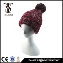 Multi cor para as mulheres mohair chapéu de inverno
